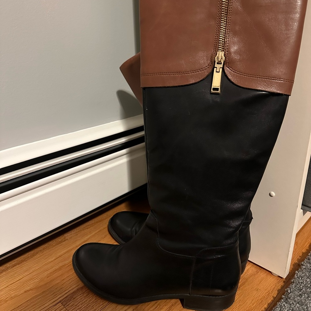Tommy Hilfiger Black Multi leather boot